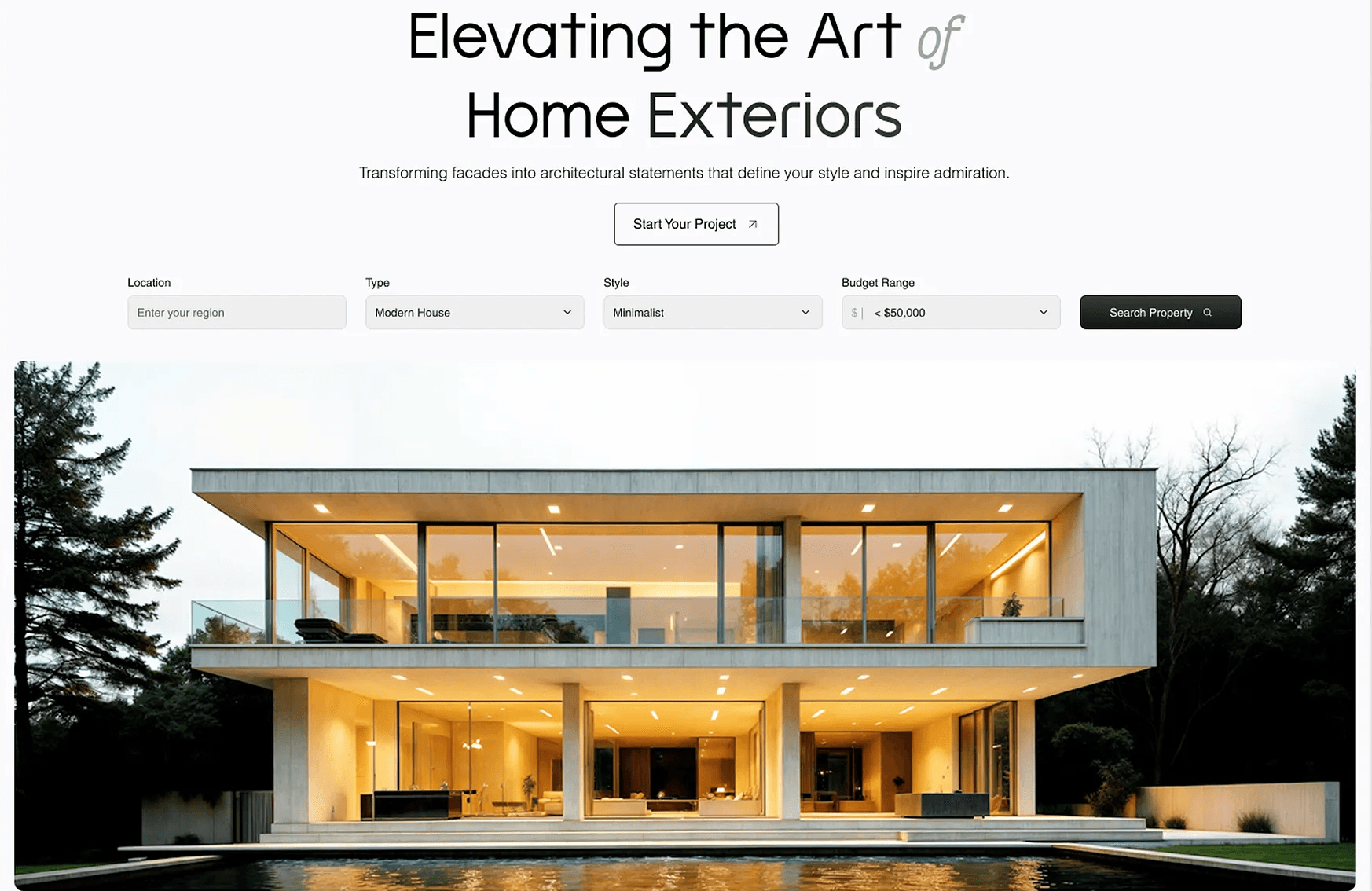 Team collaborating on property plans